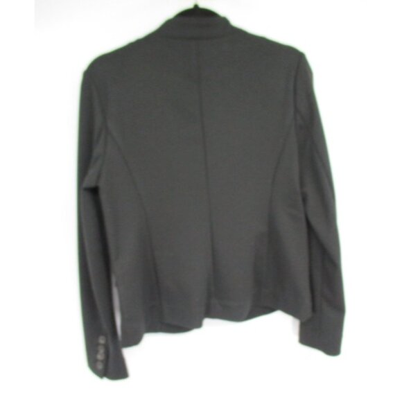 Ann Taylor Loft Black Blazer Jacket Womens Size Medium Business Casual Classic - Picture 16 of 16